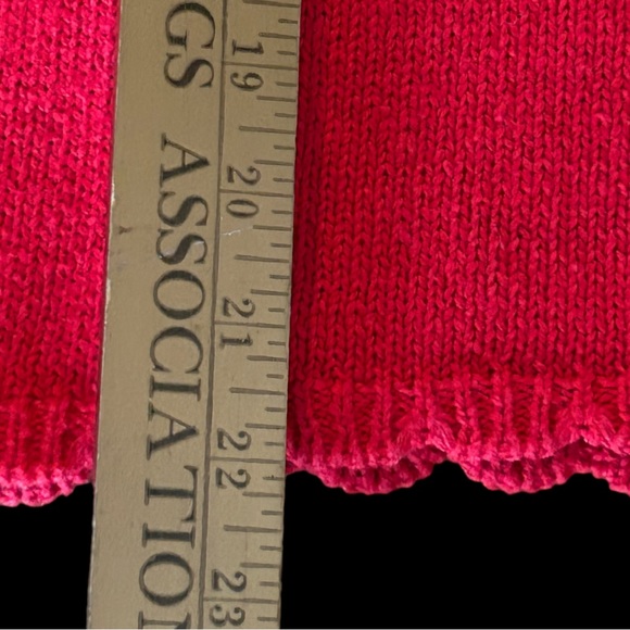 Vintage 90’s Christmas Grandma Knit Sweater Vest‎ Women’s Size Small - Picture 6 of 7